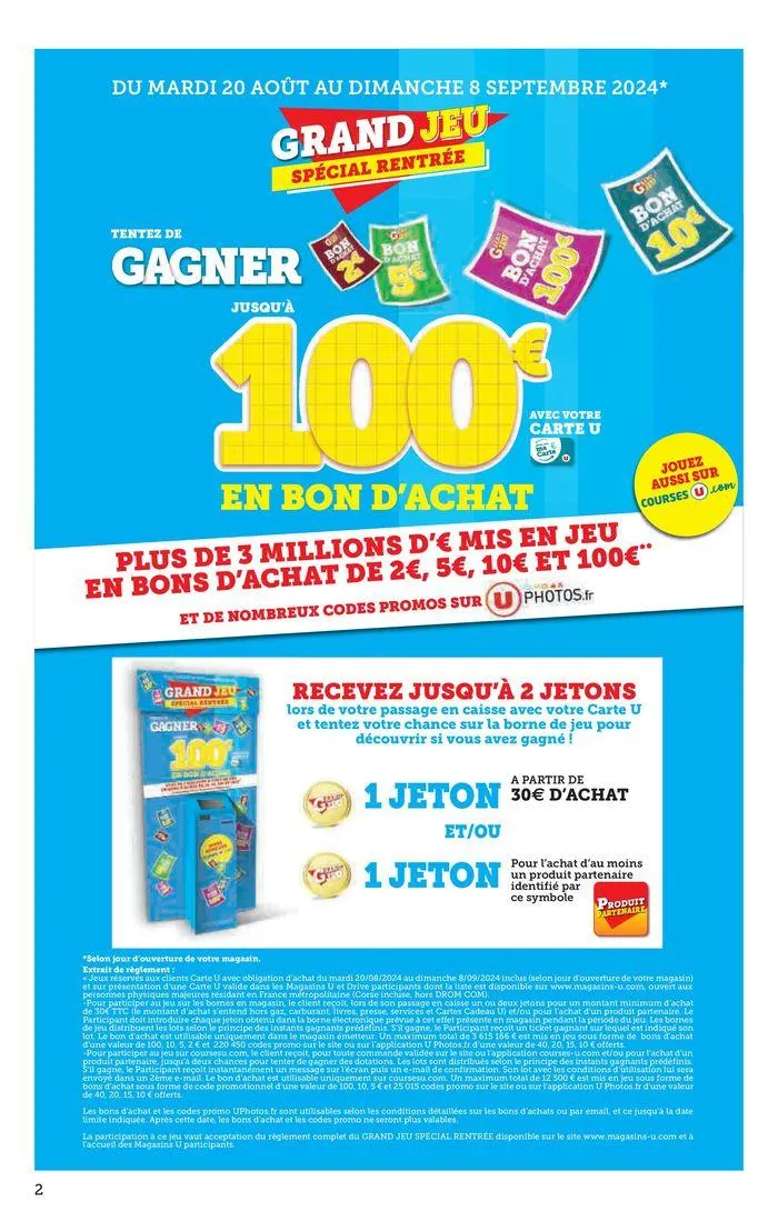 Catalogue SUPER U du 20 août au 1 septembre 2024 - Catalogue page 2