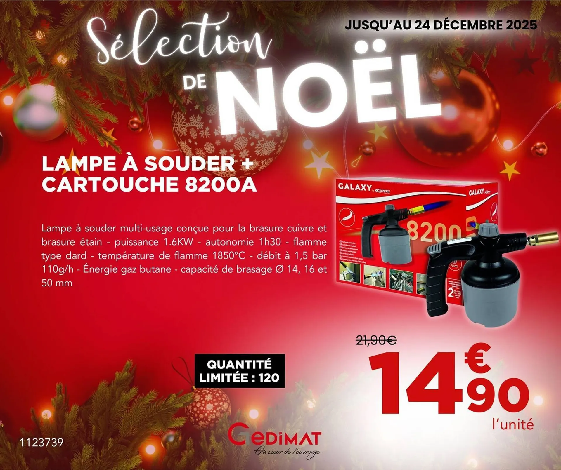Catalogue Gedimat du 3 décembre au 24 décembre 2025 - Catalogue page 19