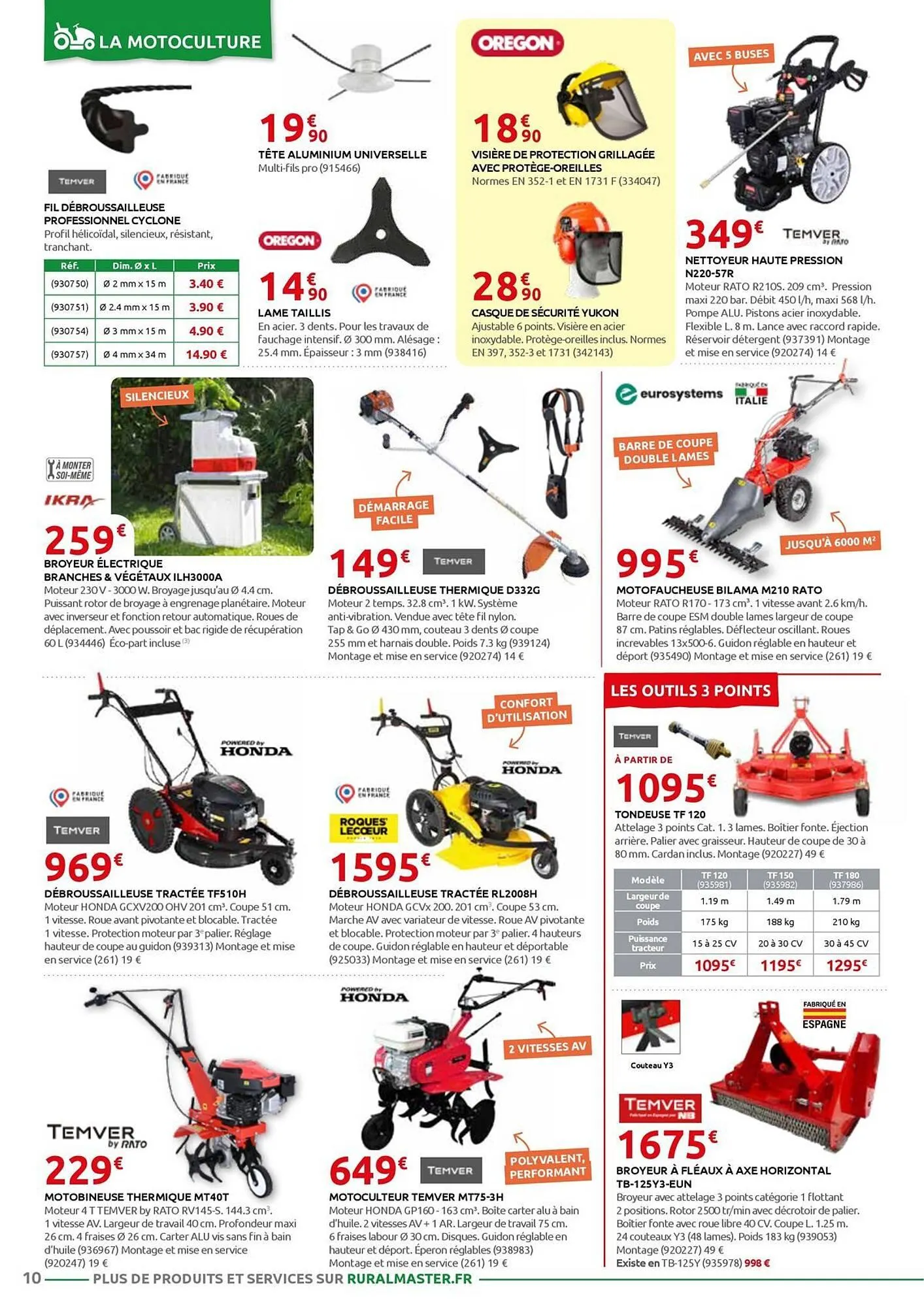 Catalogue Rural Master du 27 avril au 16 mai 2026 - Catalogue page 10