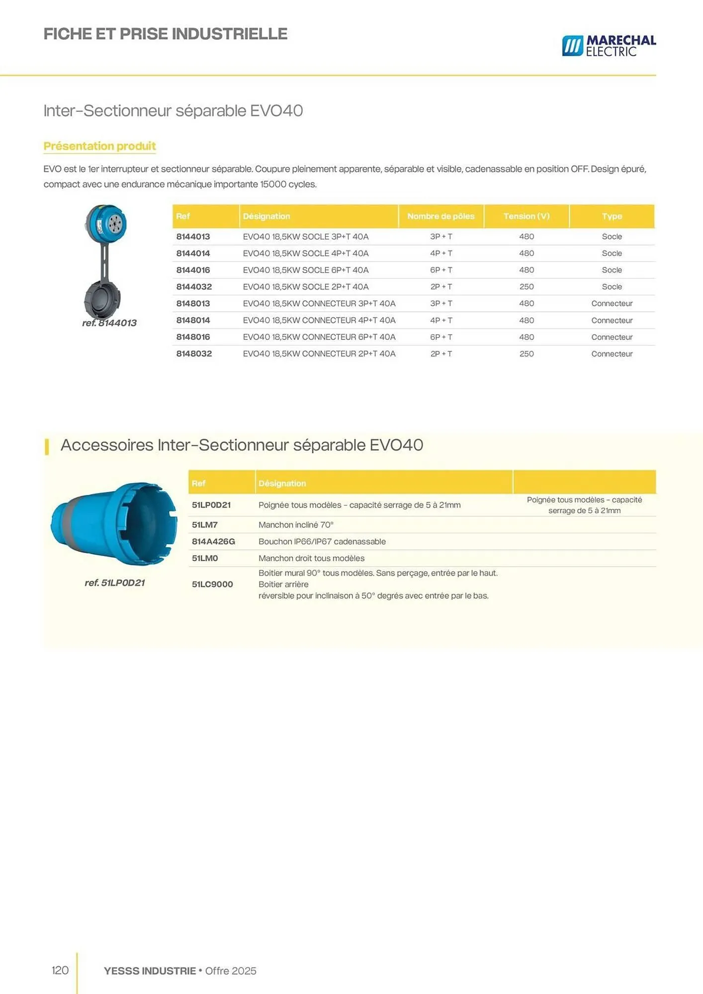 Catalogue Yesss electrique du 28 janvier au 31 décembre 2025 - Catalogue page 122