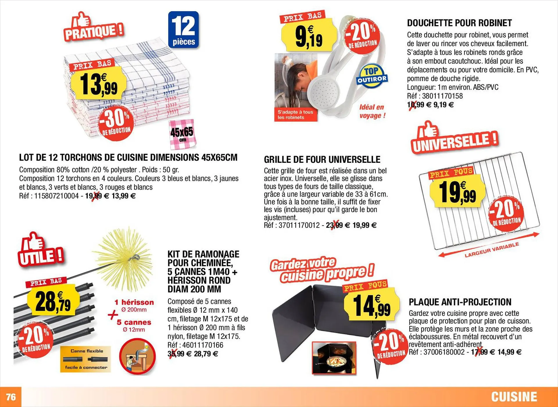 Catalogue Outiror du 10 août au 24 août 2023 - Catalogue page 76