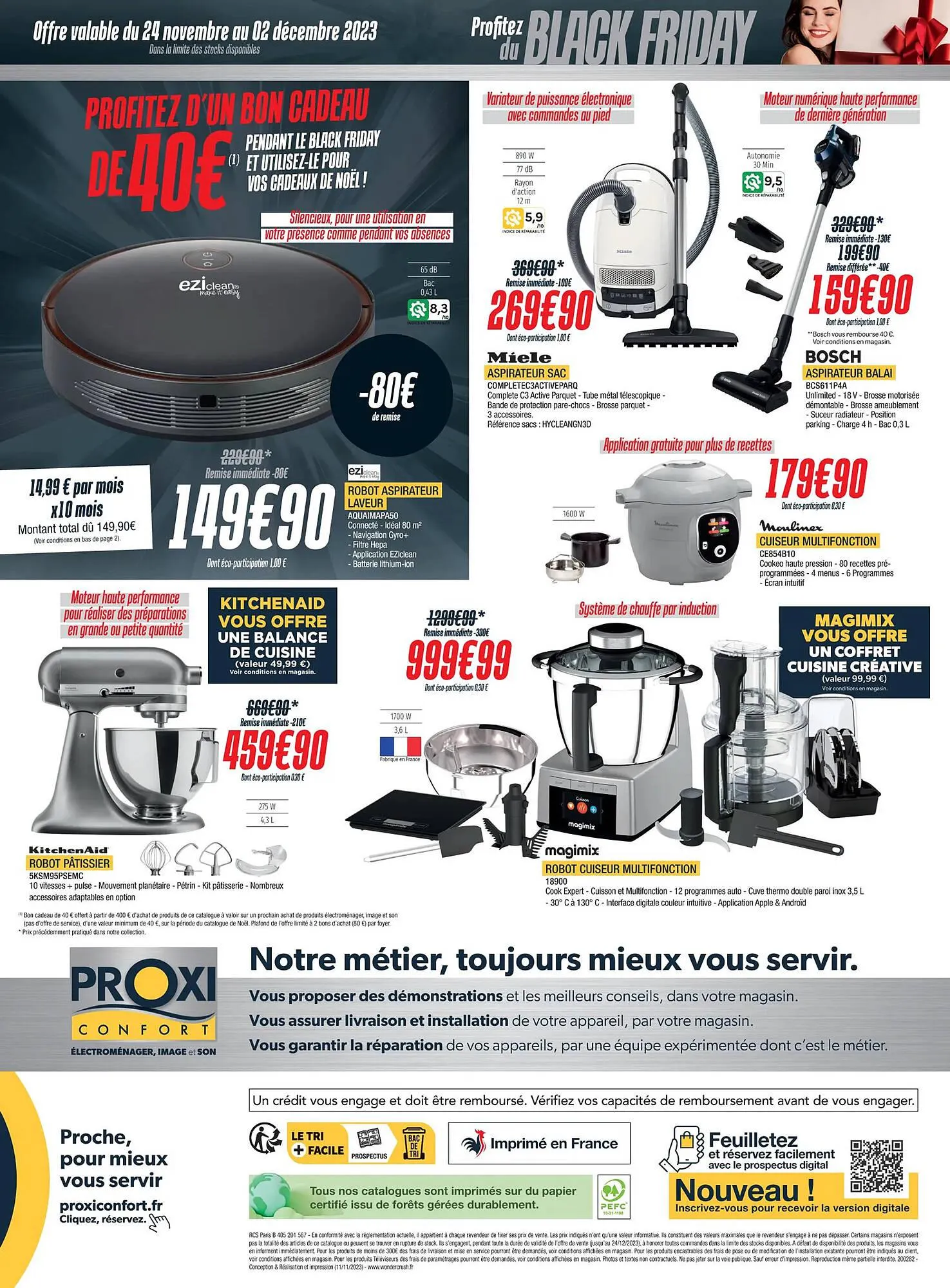 Catalogue Proxi Confort du 24 novembre au 2 décembre 2023 - Catalogue page 4