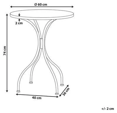 Table de jardin CARPINO