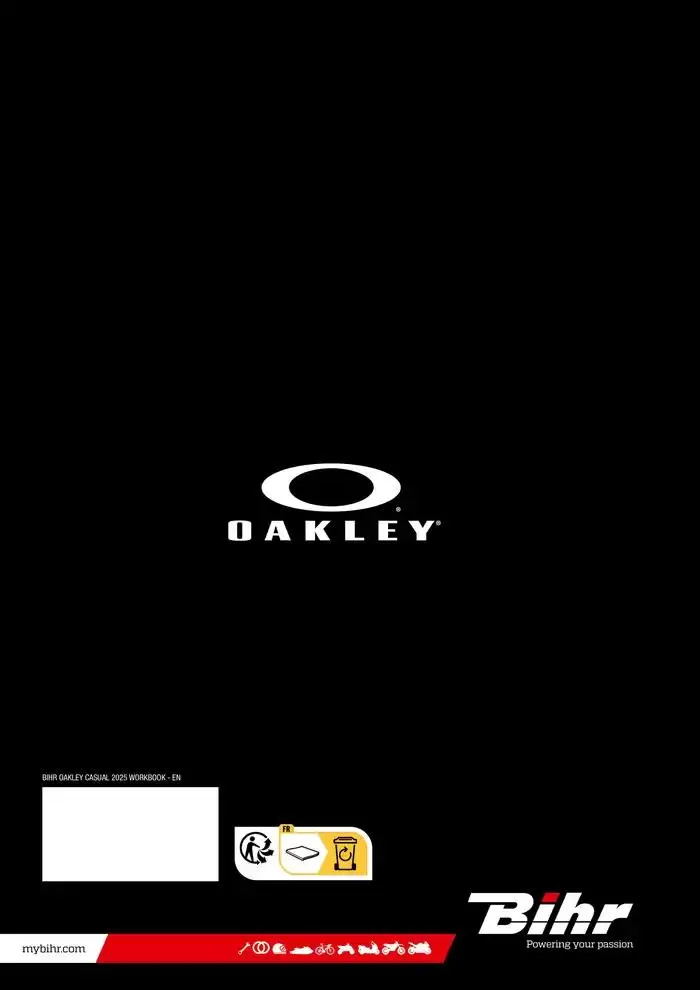 OAKLEY Casual 2025 du 27 mars au 31 décembre 2025 - Catalogue page 20