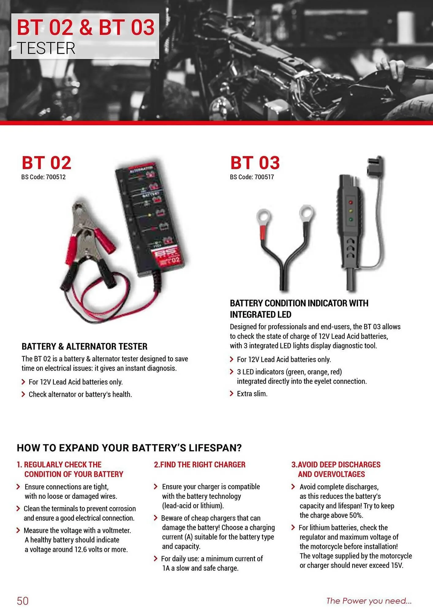 Catalogue Bihr du 26 mars au 31 décembre 2025 - Catalogue page 50