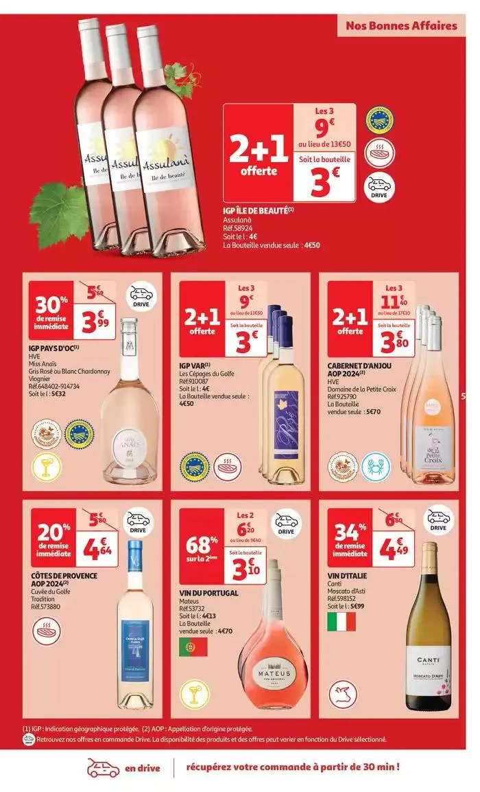 Foire aux vins : une sélection à prix modérés du 1 avril au 13 avril 2025 - Catalogue page 5