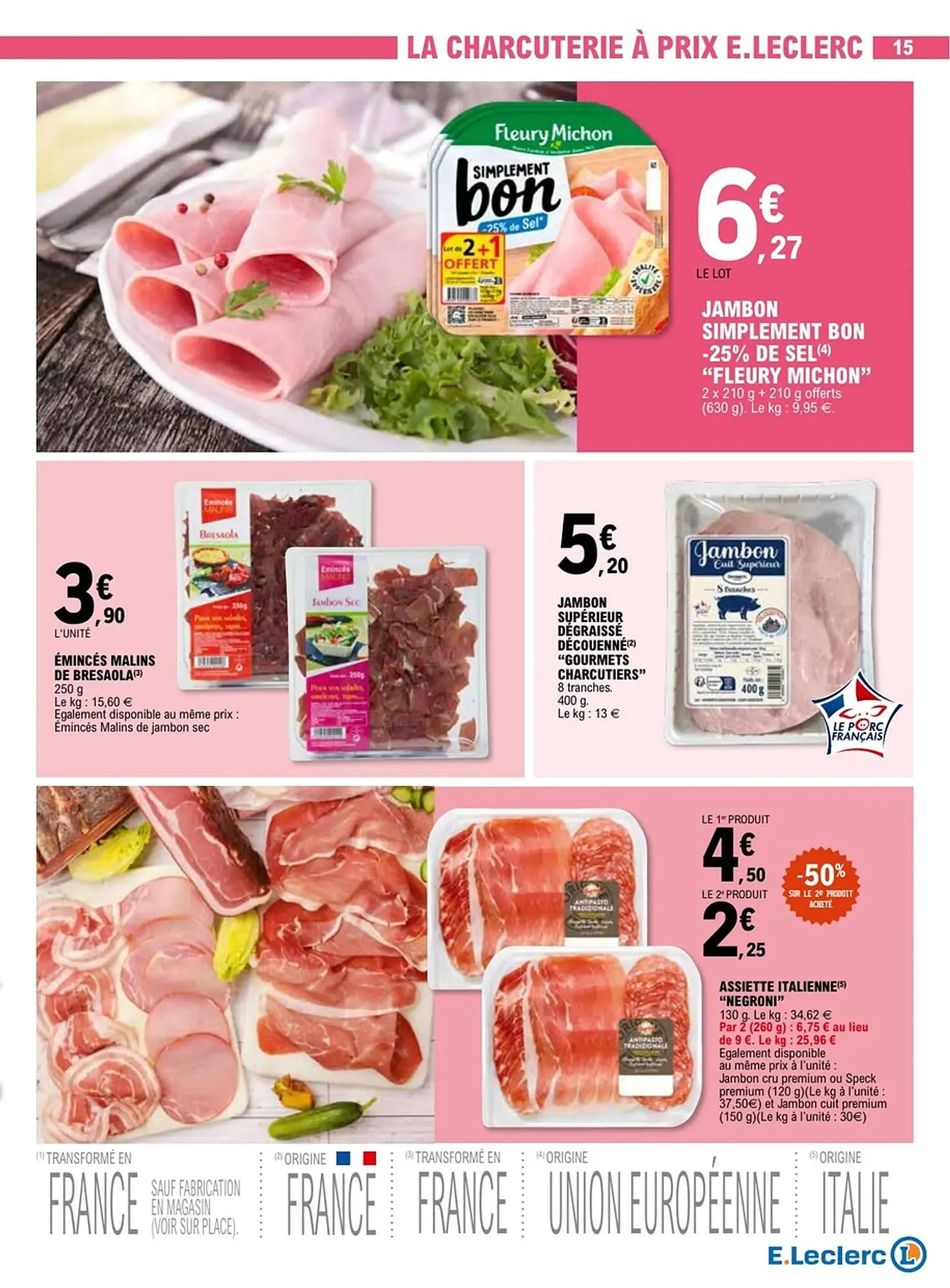 Catalogue E.Leclerc du 17 mars au 28 mars 2026 - Catalogue page 15