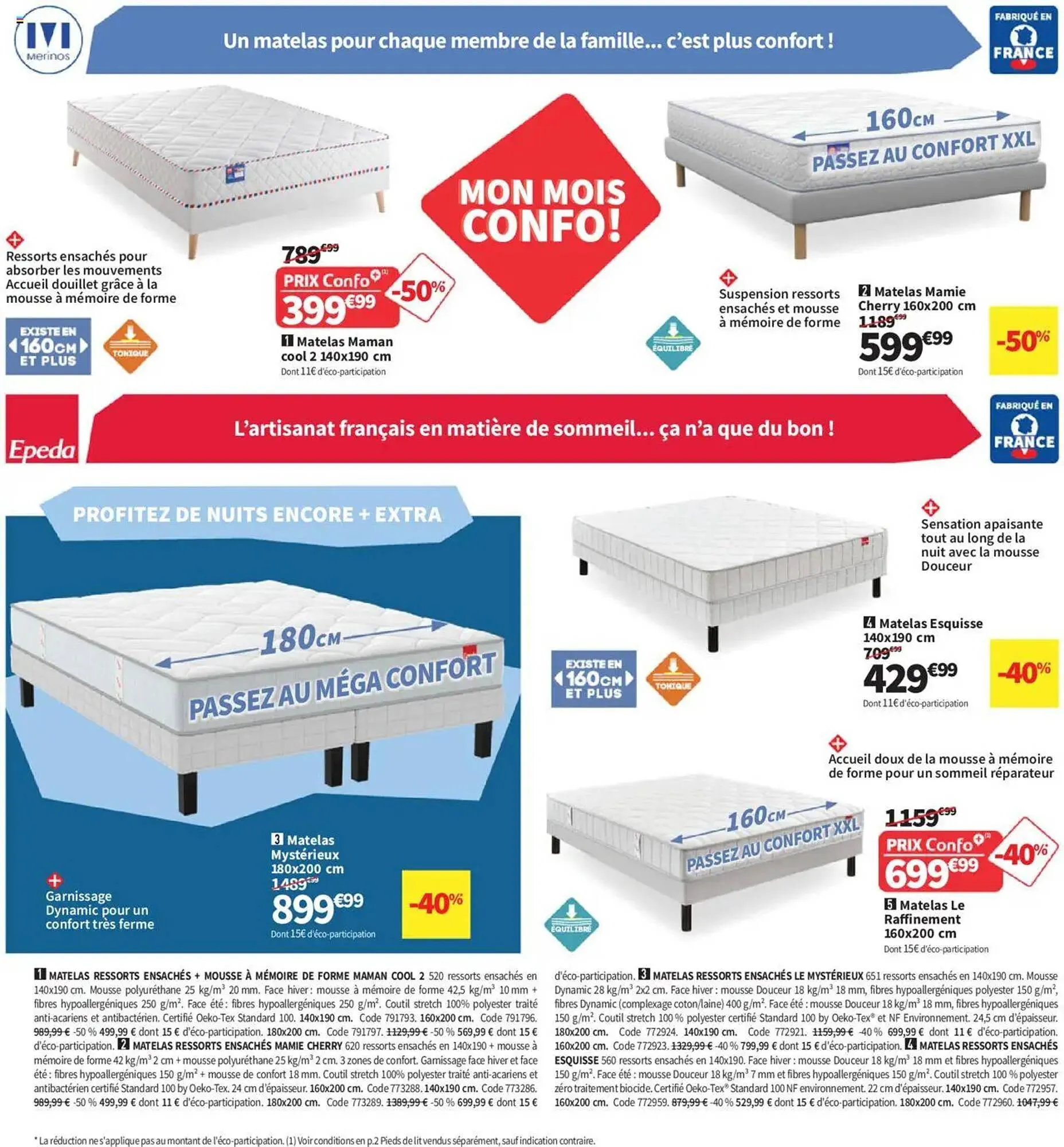 Catalogue Conforama du 22 avril au 26 mai 2025 - Catalogue page 18