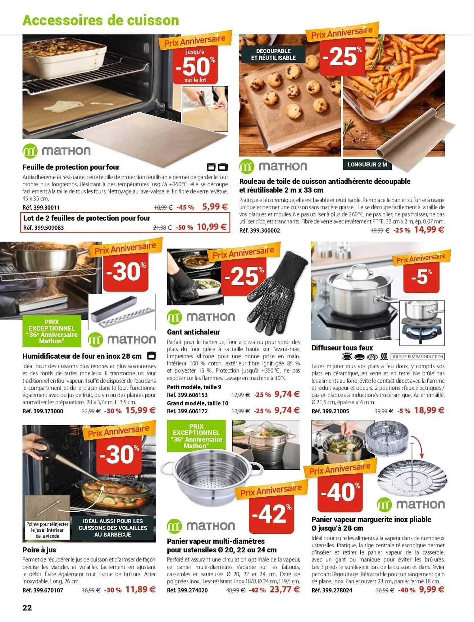 Catalogue Mathon du 12 septembre au 31 décembre 2025 - Catalogue page 22