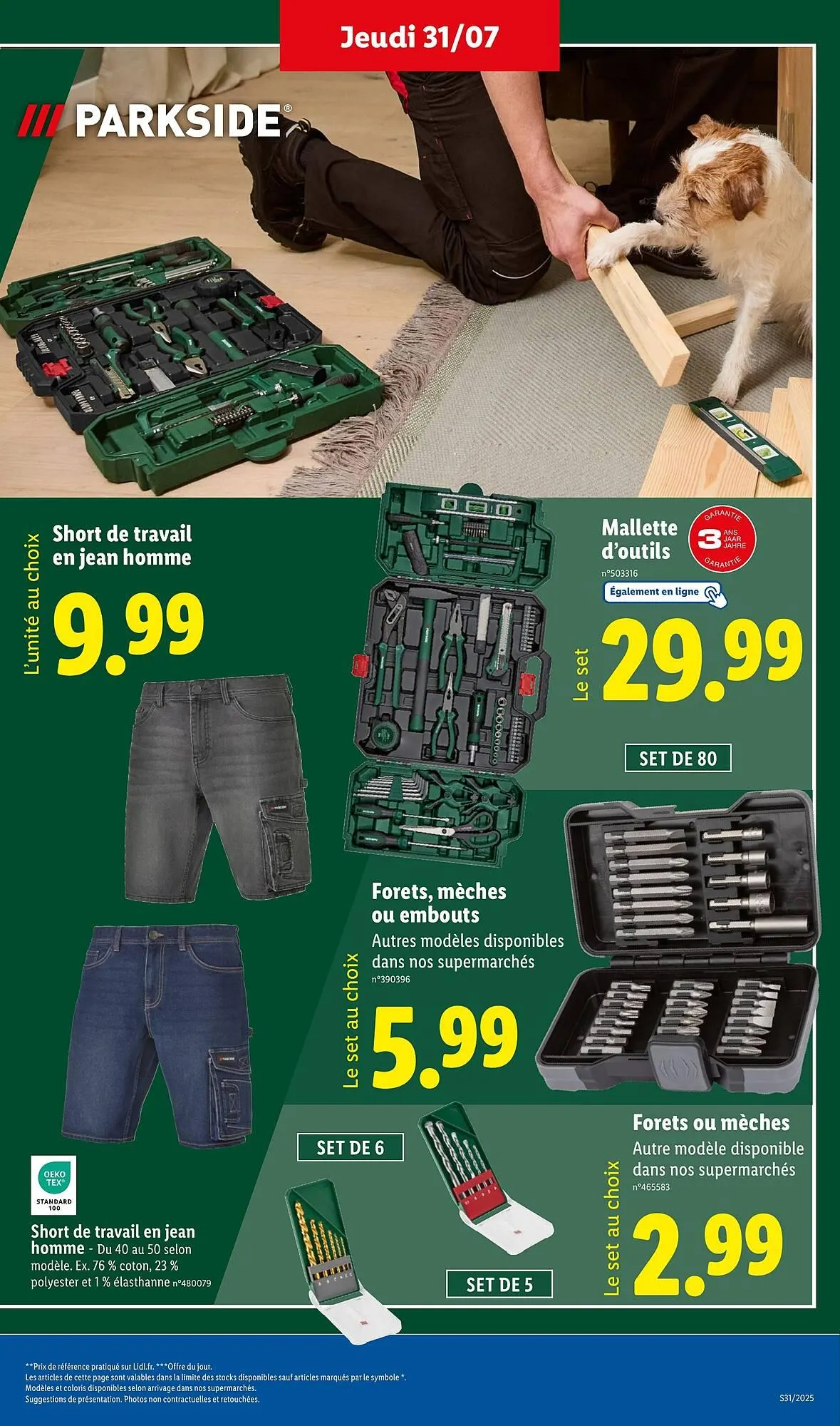 Catalogue Lidl du 31 juillet au 6 août 2025 - Catalogue page 35