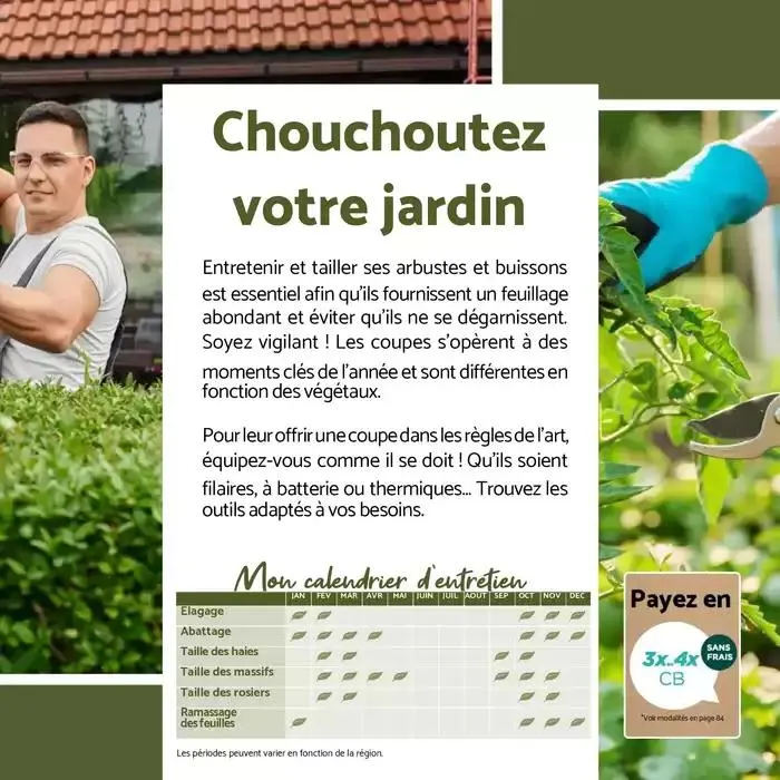 Imaginons votre jardin du 7 mars au 3 mai 2025 - Catalogue page 34