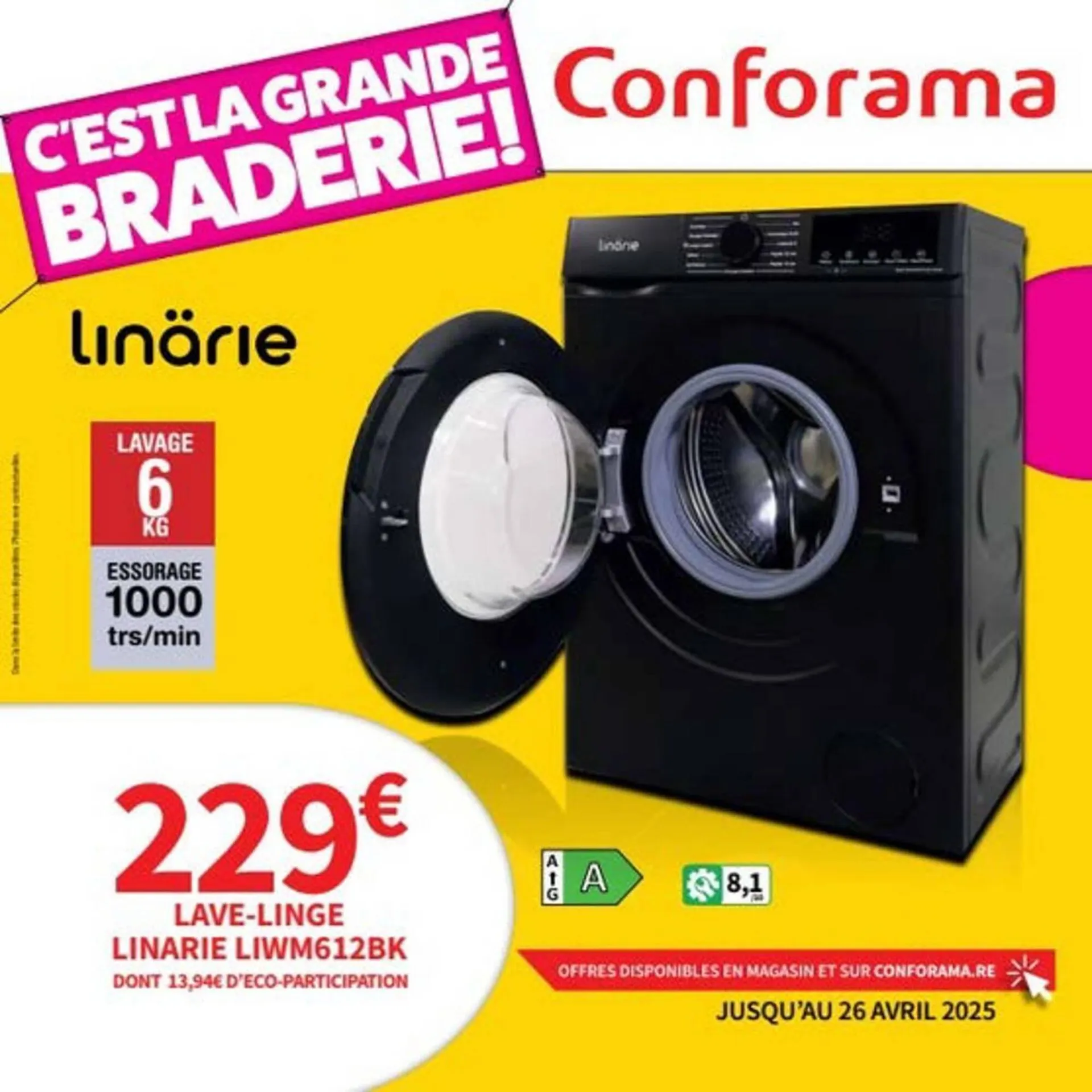 Catalogue Conforama du 18 avril au 26 avril 2025 - Catalogue page 5