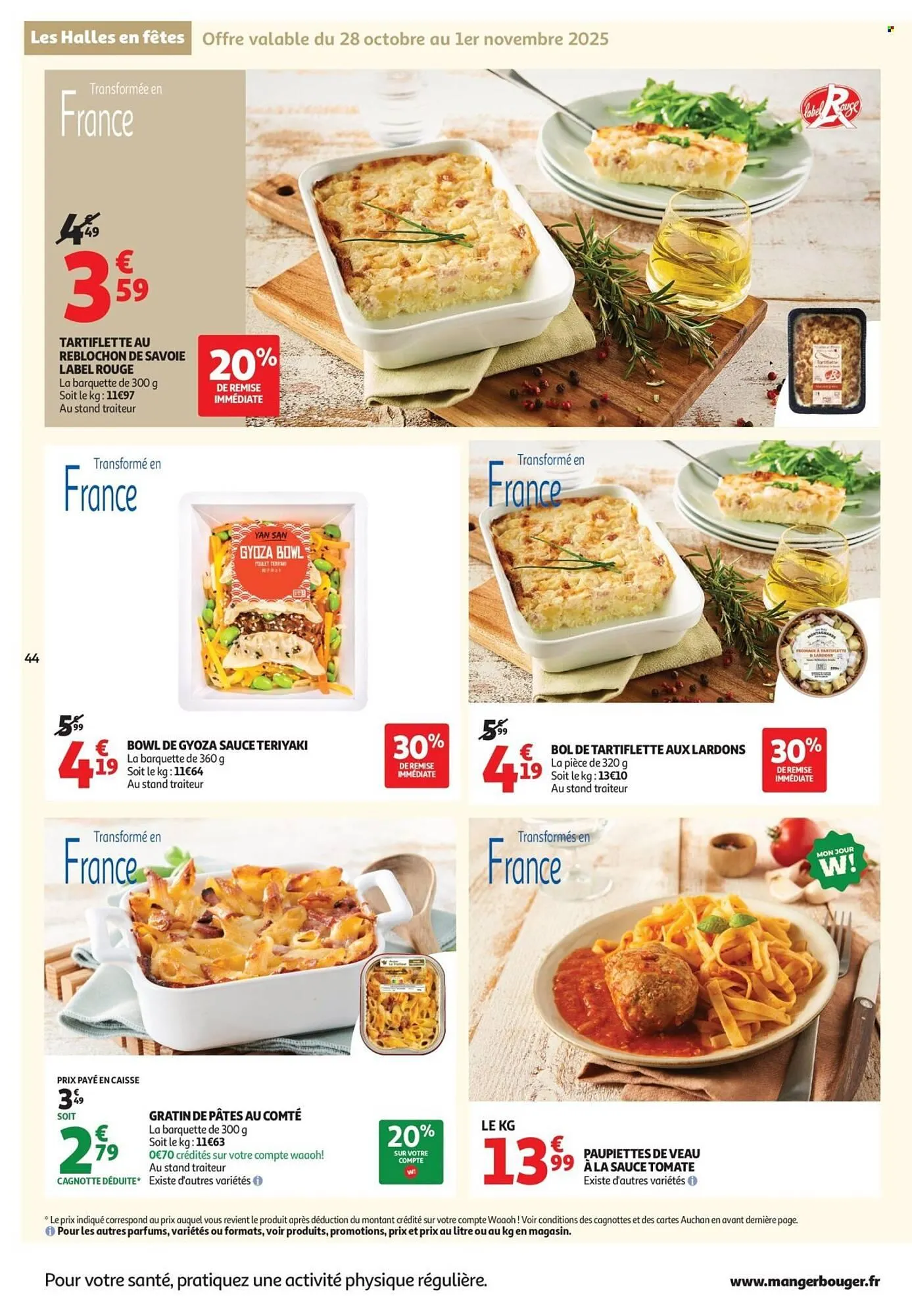 Catalogue Auchan du 28 octobre au 9 novembre 2025 - Catalogue page 44