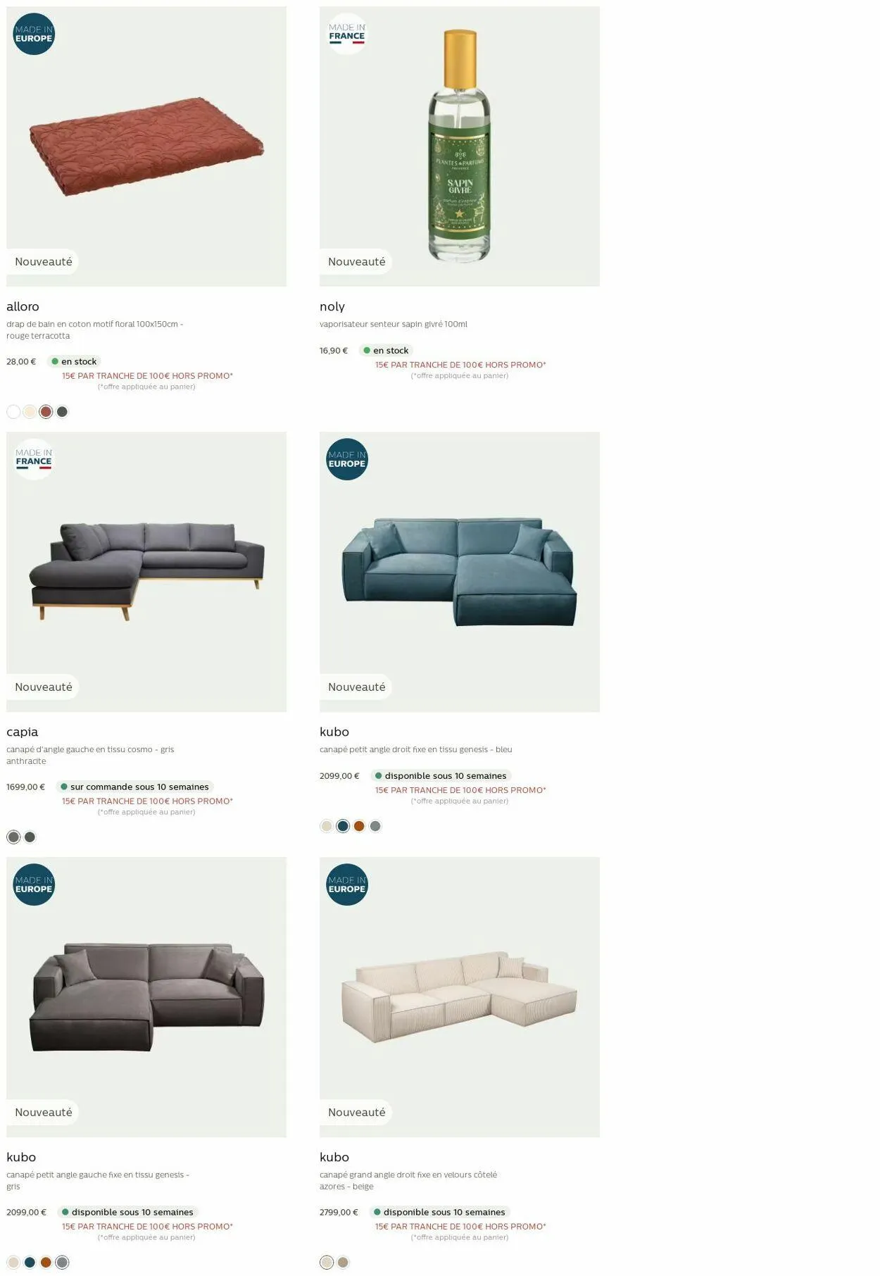 Alinéa Catalogue actuel du 27 octobre au 2 novembre 2025 - Catalogue page 52