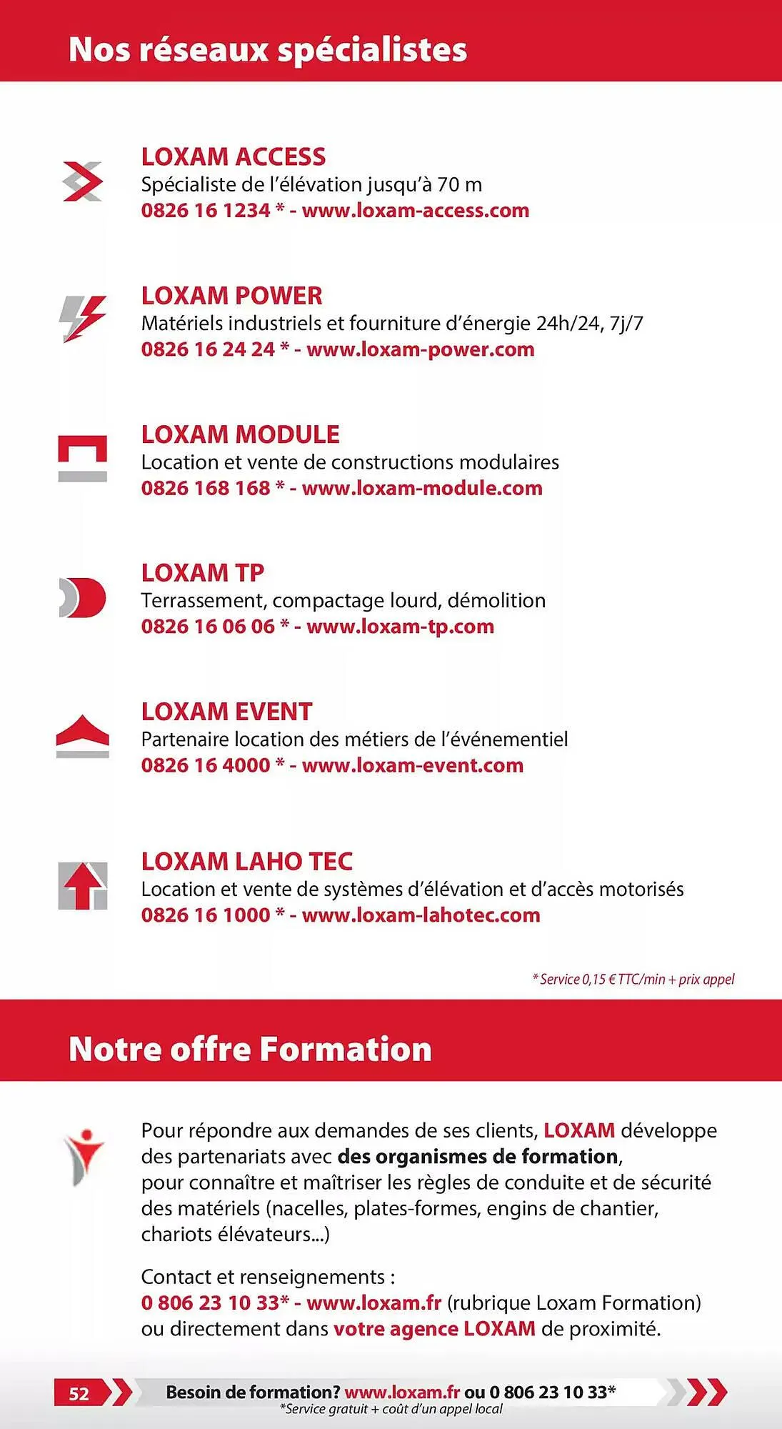 Catalogue Loxam du 3 janvier au 31 décembre 2025 - Catalogue page 54