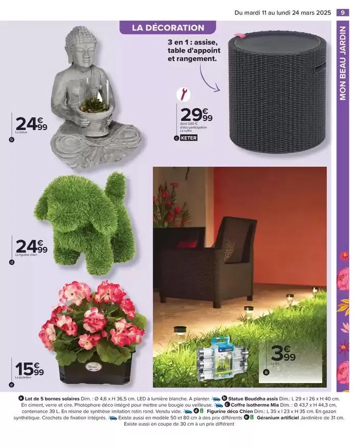PROFITER ENFIN DE SON JARDIN du 11 mars au 24 mars 2025 - Catalogue page 11