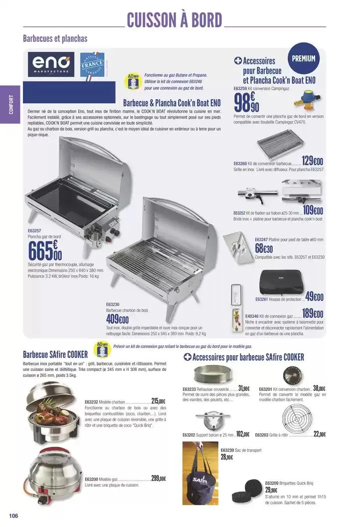 Catalogue Accastillage Diffusion 2025 du 1 janvier au 31 décembre 2025 - Catalogue page 108