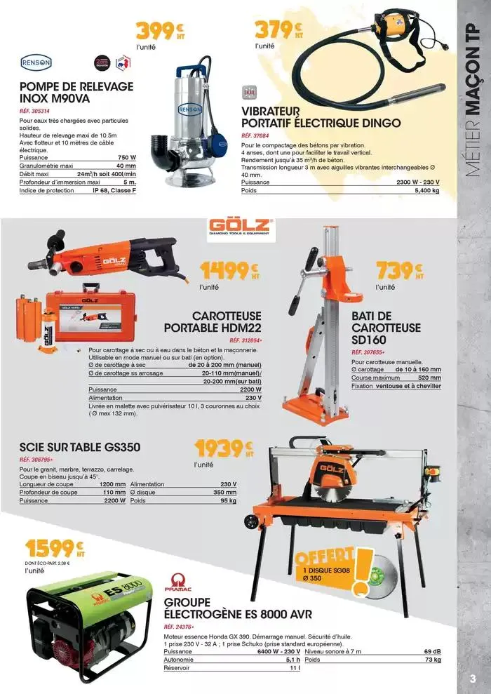 M'OPE Bâtiment mars 2025 du 10 mars au 19 avril 2025 - Catalogue page 3