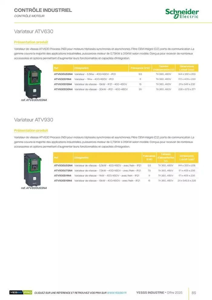 Industrie 2025 du 28 janvier au 31 décembre 2025 - Catalogue page 87