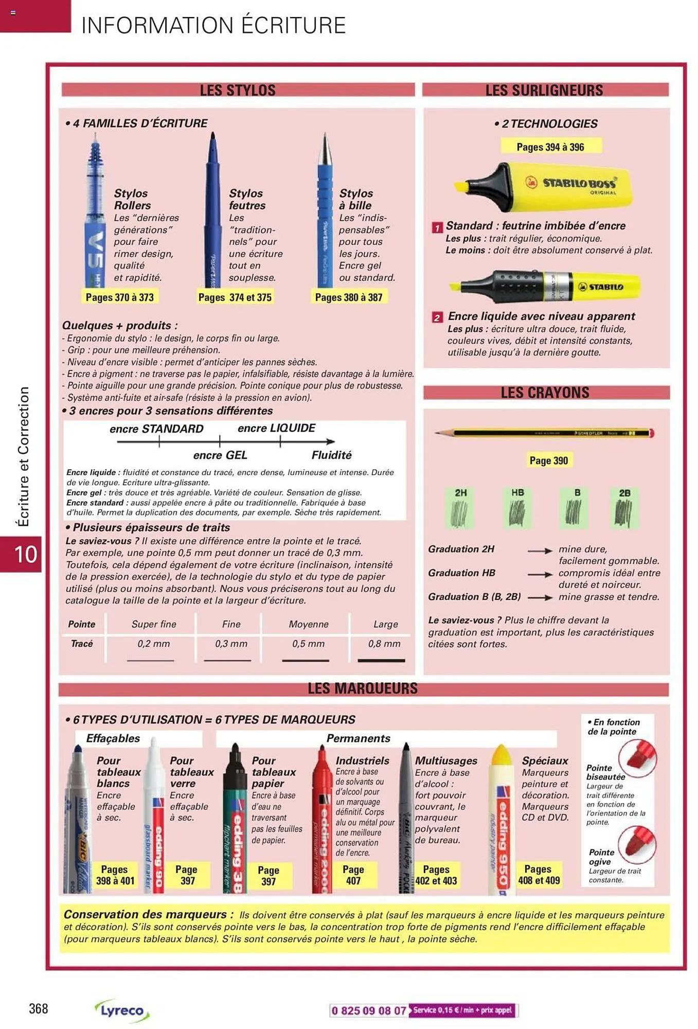 Catalogue Lyreco du 15 mai au 31 décembre 2023 - Catalogue page 368