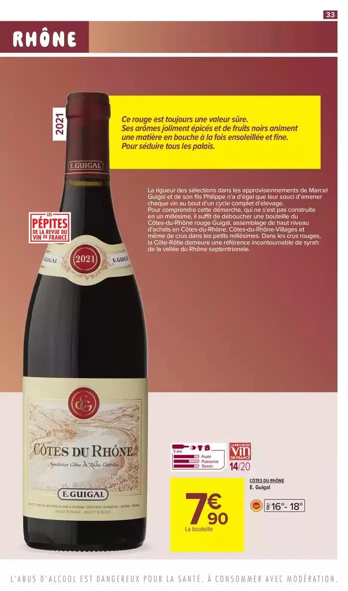 FOIRE AUX VINS, LE GUIDE DES BONS PLANS du 11 mars au 23 mars 2025 - Catalogue page 33