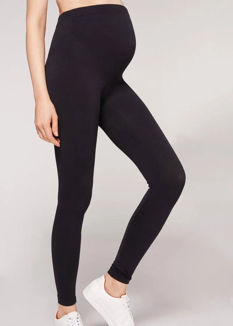 OPAQUE MATERNITY - Leggings - black