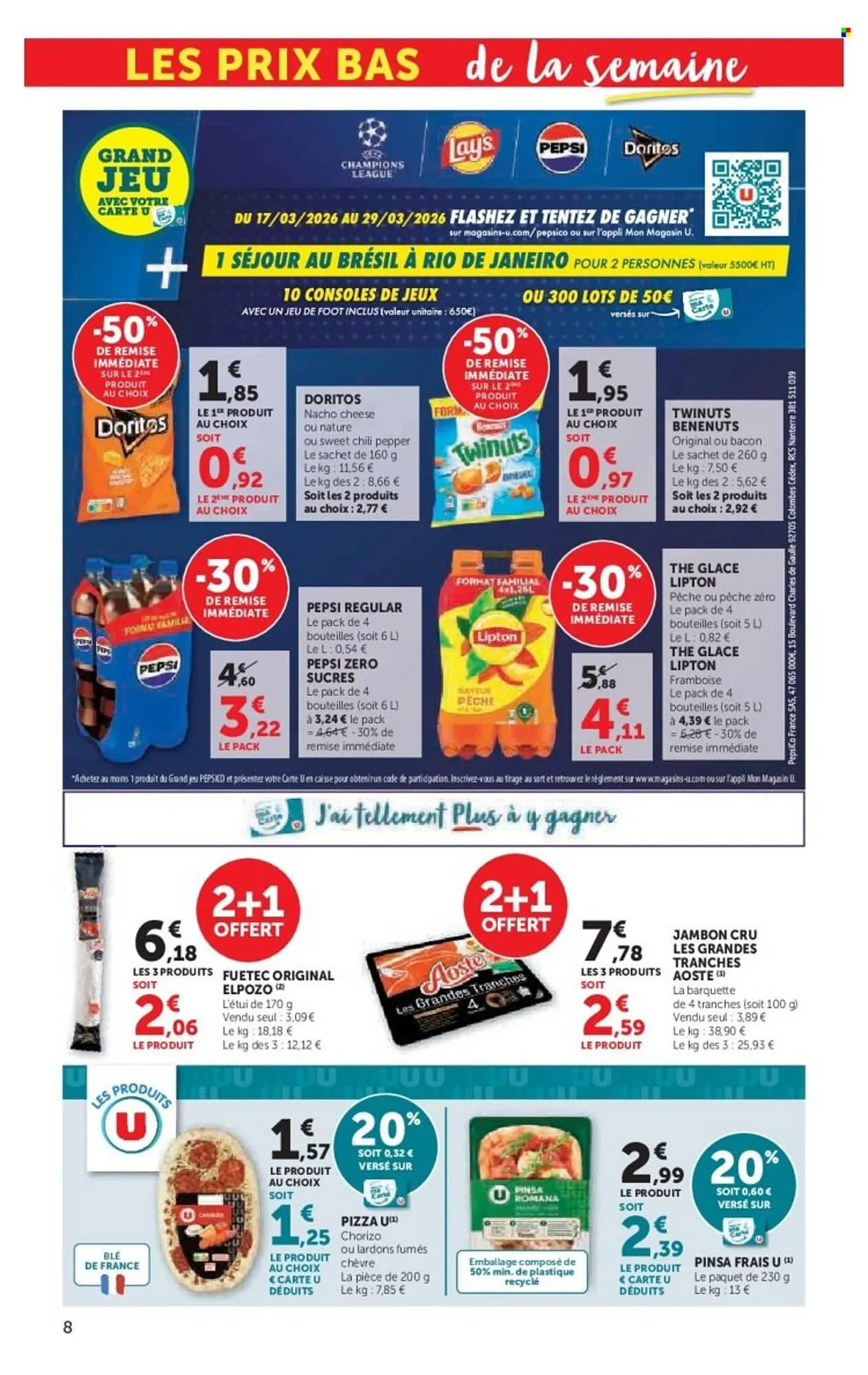 Catalogue Super U du 17 mars au 29 mars 2026 - Catalogue page 8