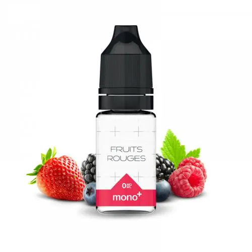 E Liquide FRUITS ROUGES 10 ml - Mono+