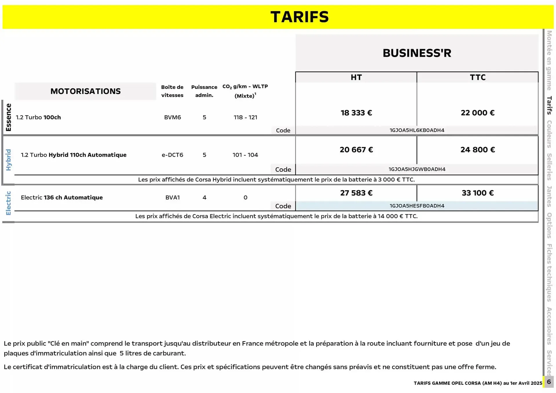 Catalogue Opel du 3 avril au 3 avril 2026 - Catalogue page 7