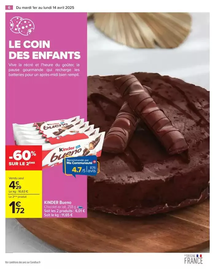 LE COIN DES ENFANTS du 1 avril au 14 avril 2025 - Catalogue page 8