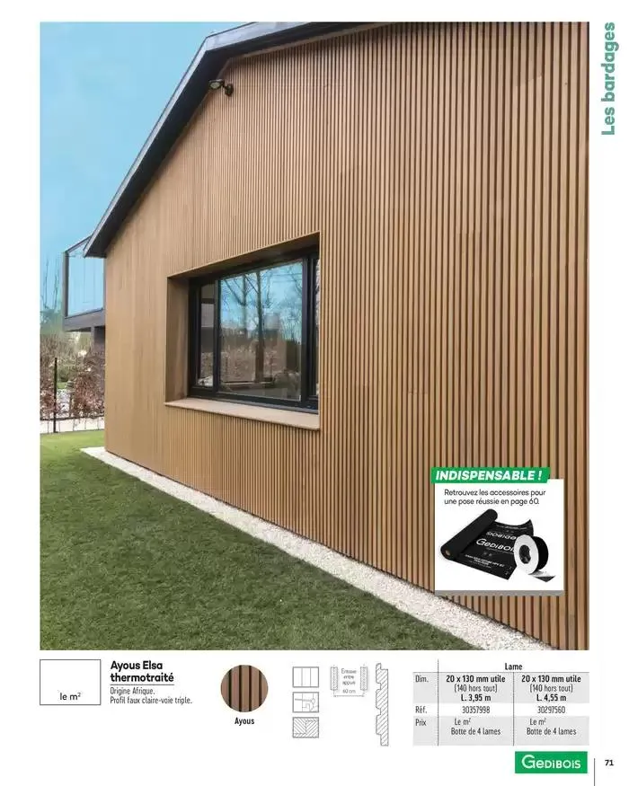 Aménagements Extérieurs 2025 du 1 janvier au 31 décembre 2025 - Catalogue page 71