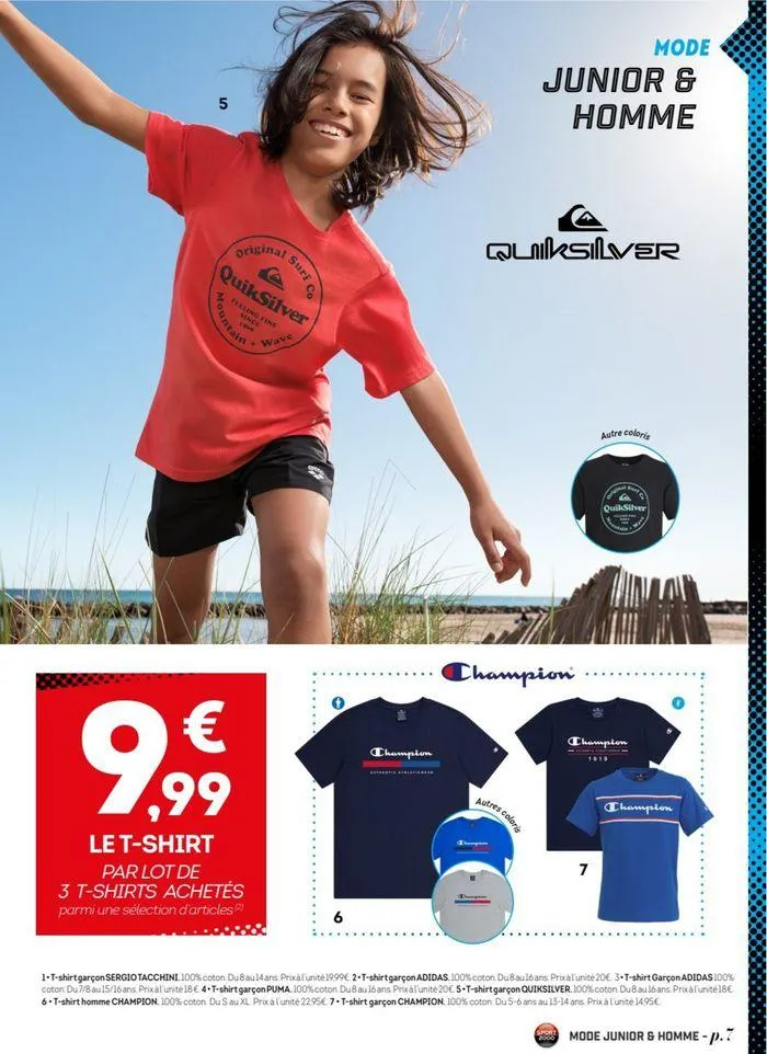 Sélection T-shirts du 8 mai au 26 mai 2024 - Catalogue page 7