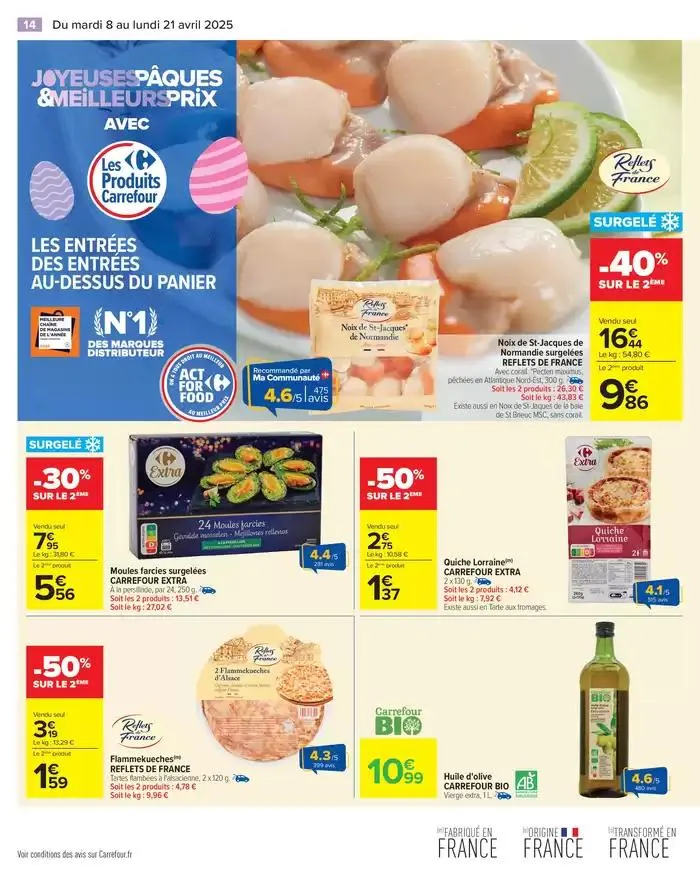JOYEUSES PÂQUES & MEILLEURS PRIX du 8 avril au 21 avril 2025 - Catalogue page 16