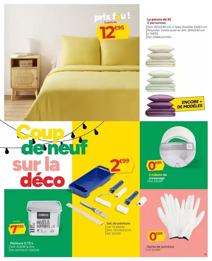 9 jours à prix fous du 1 avril au 9 avril 2025 - Catalogue page 11