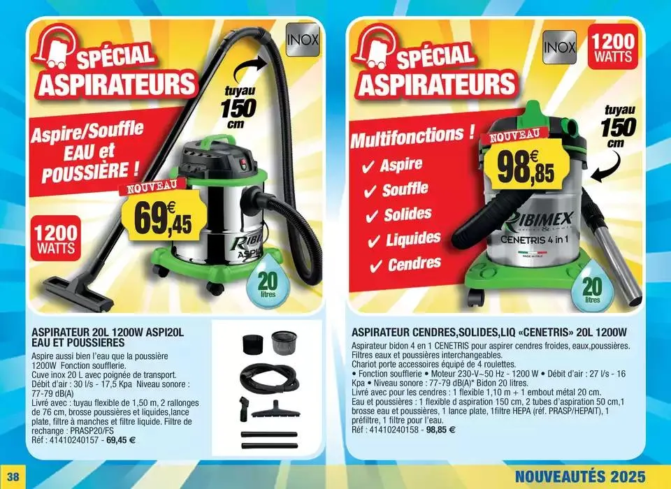 Spécial nouveautés 2025 du 25 février au 31 mai 2025 - Catalogue page 38