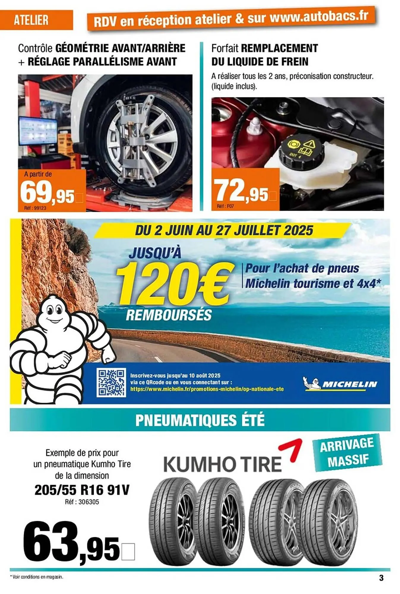 Catalogue Autobacs du 5 juin au 27 août 2025 - Catalogue page 3