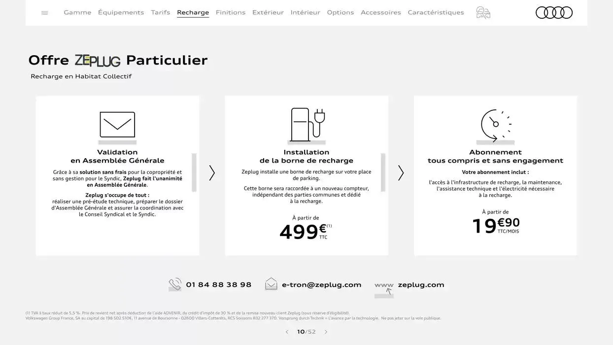 Audi e-tron GT du 7 janvier au 31 janvier 2026 - Catalogue page 10