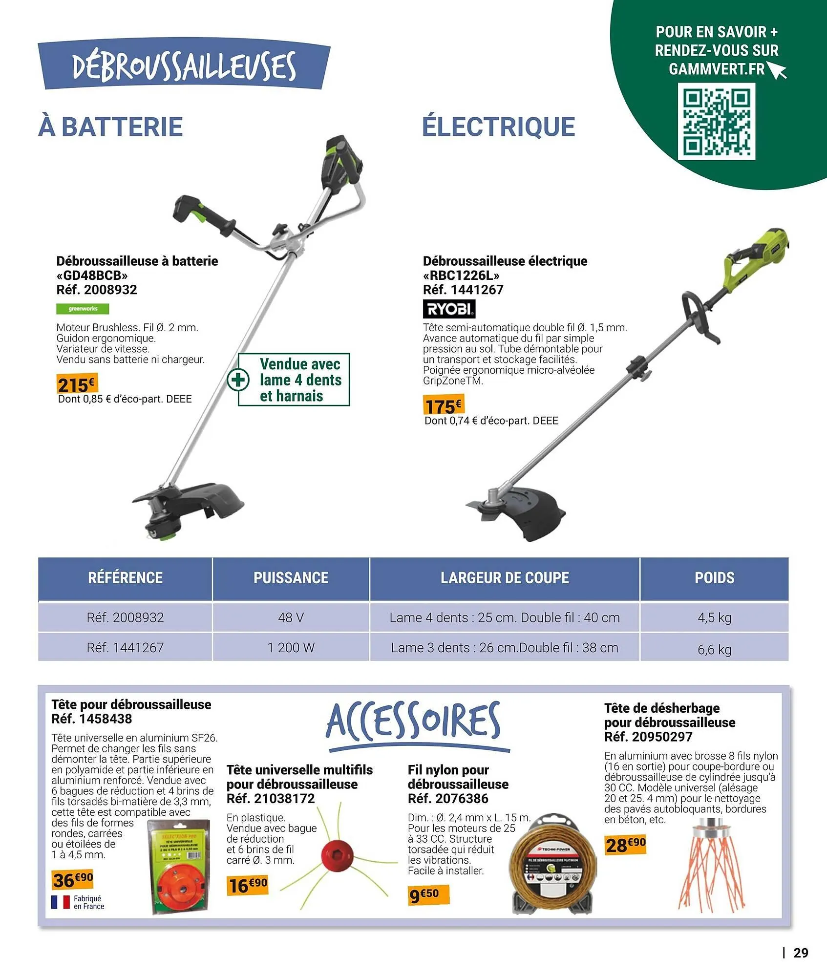 Catalogue Gamm vert du 5 mars au 31 décembre 2025 - Catalogue page 29