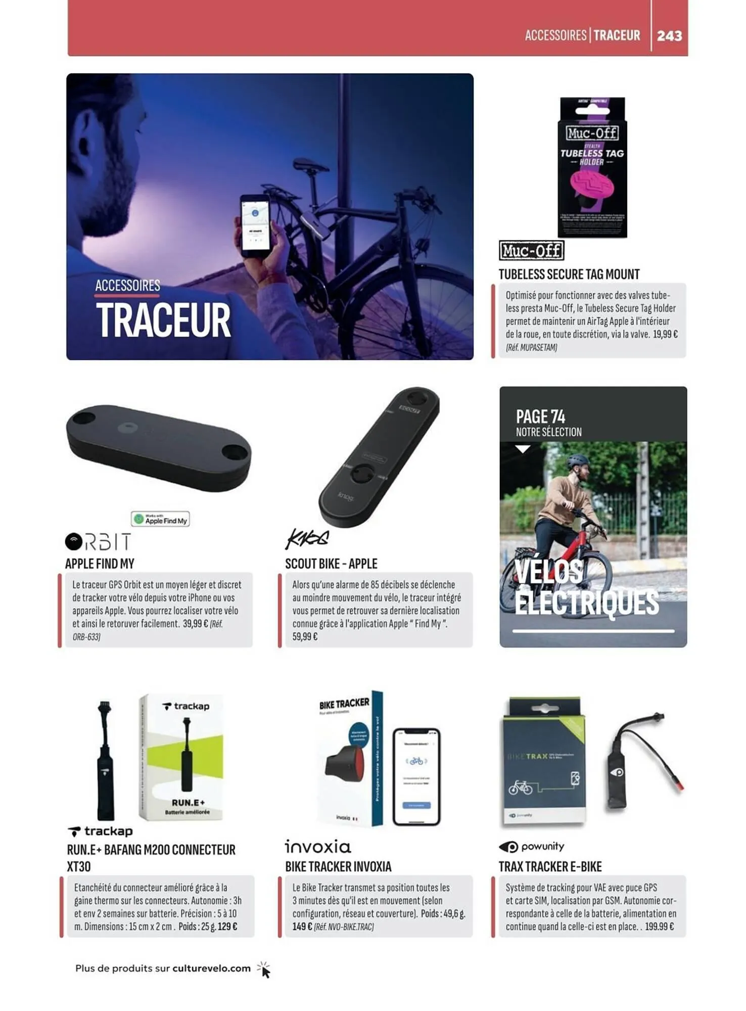 Catalogue Culture Vélo du 2 mai au 31 décembre 2025 - Catalogue page 243