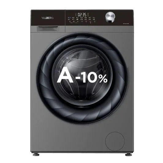 Lave-linge hublot 10 kg VALBERG WF 1014 A-10 T180C