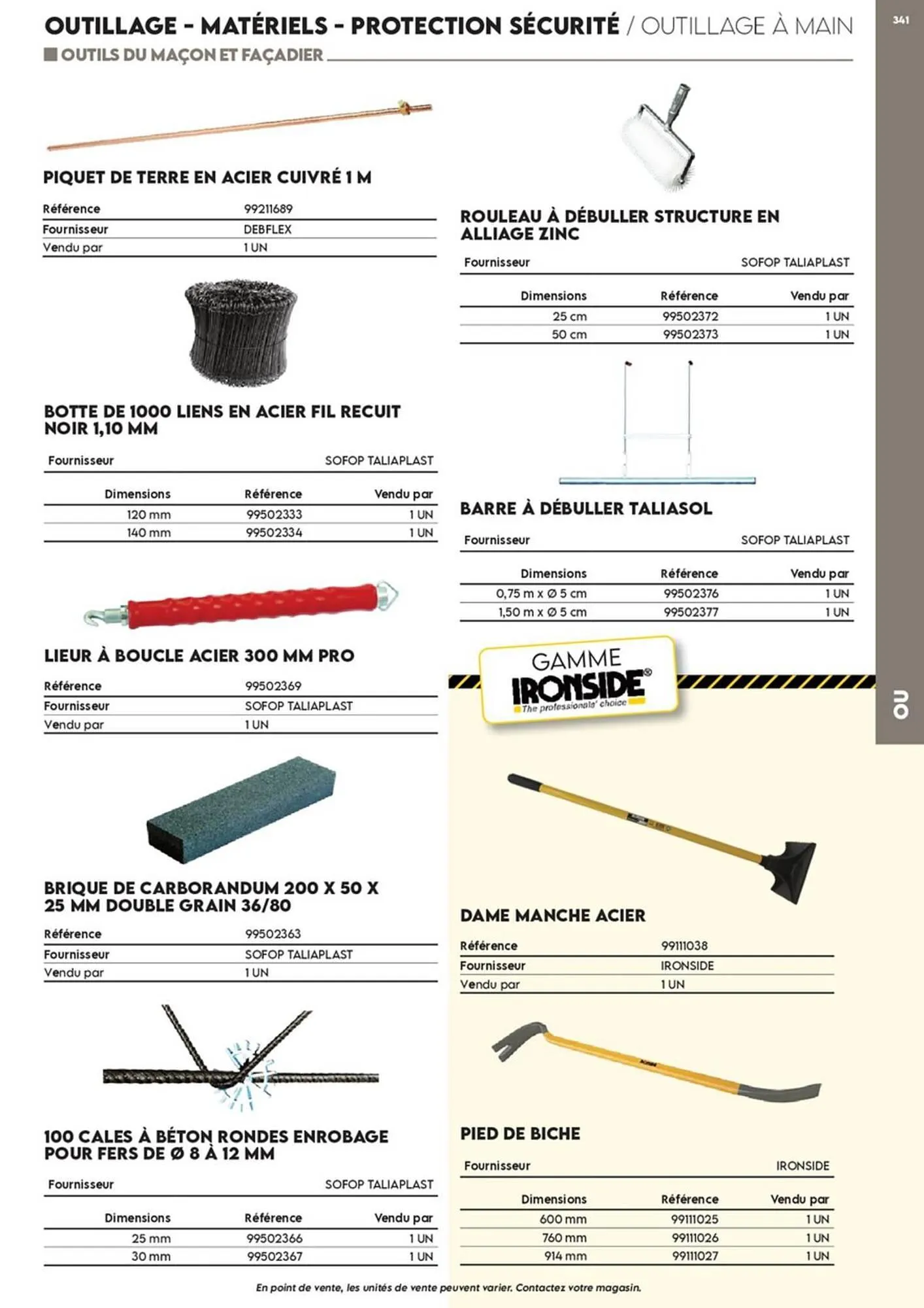 Catalogue Tout faire matériaux du 17 décembre au 30 décembre 2025 - Catalogue page 268