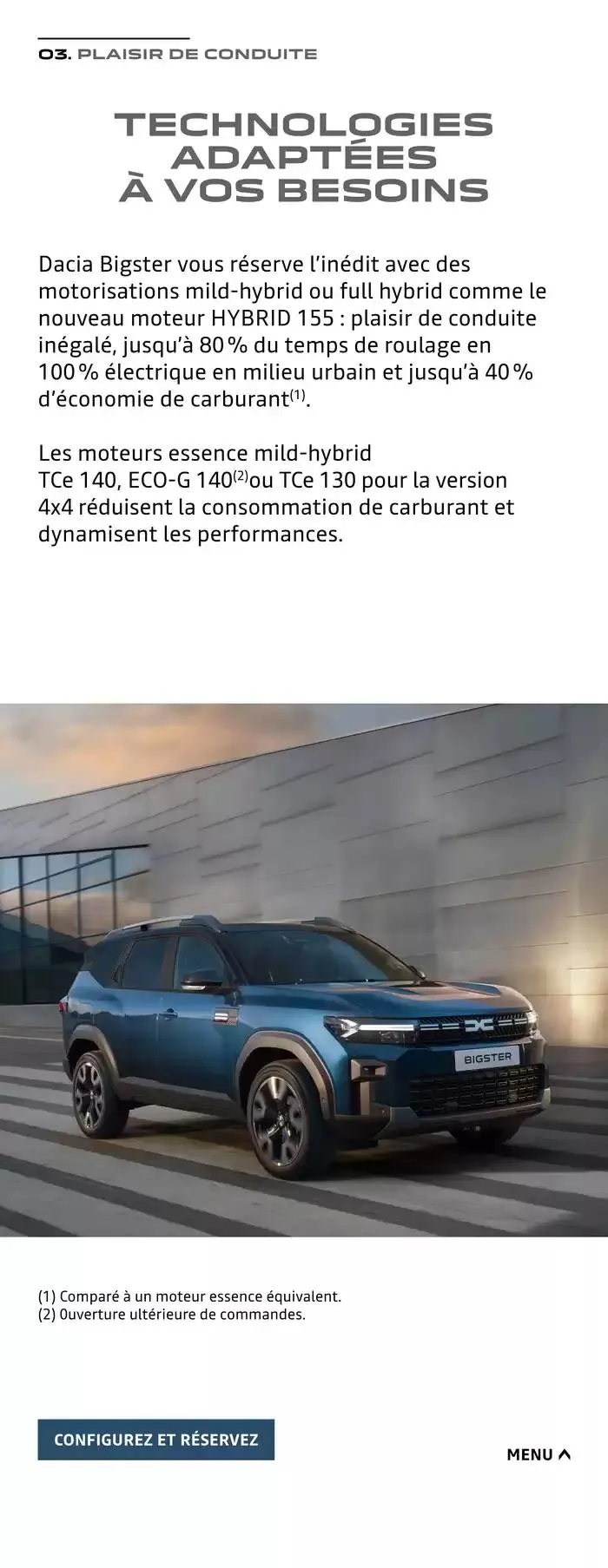Dacia Bigster du 14 janvier au 14 janvier 2026 - Catalogue page 7