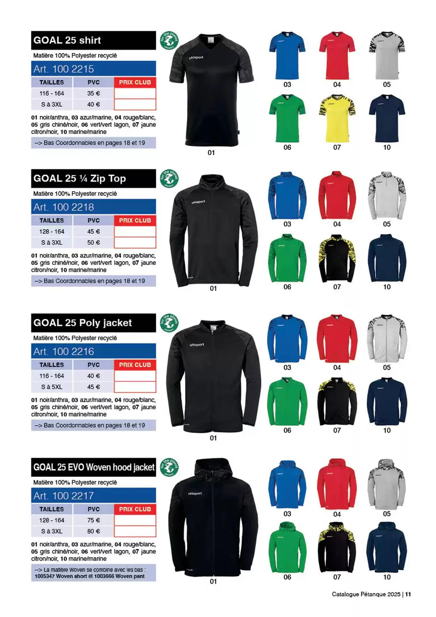 Uhlsport Catalogue du 17 octobre au 31 mai 2026 - Catalogue page 9