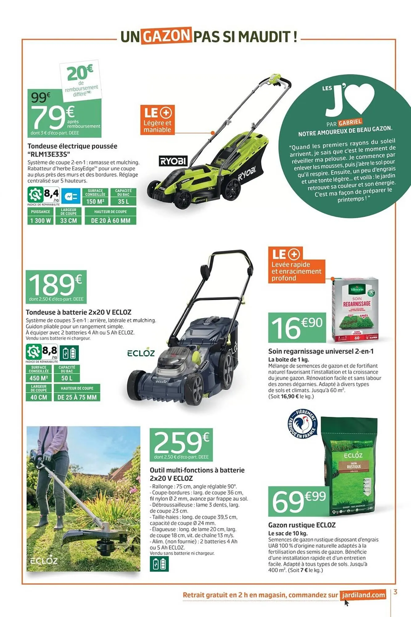 Catalogue Jardiland du 3 mars au 15 mars 2026 - Catalogue page 3