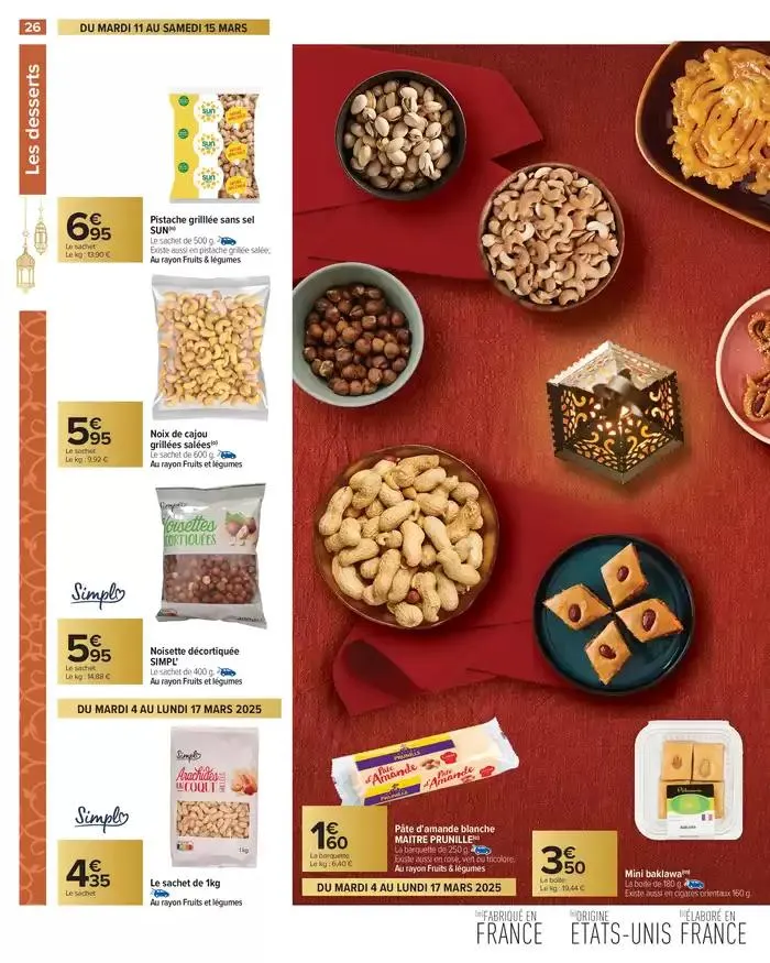 TOUT LE RAMADAN À PETIT PRIX du 4 mars au 17 mars 2025 - Catalogue page 28