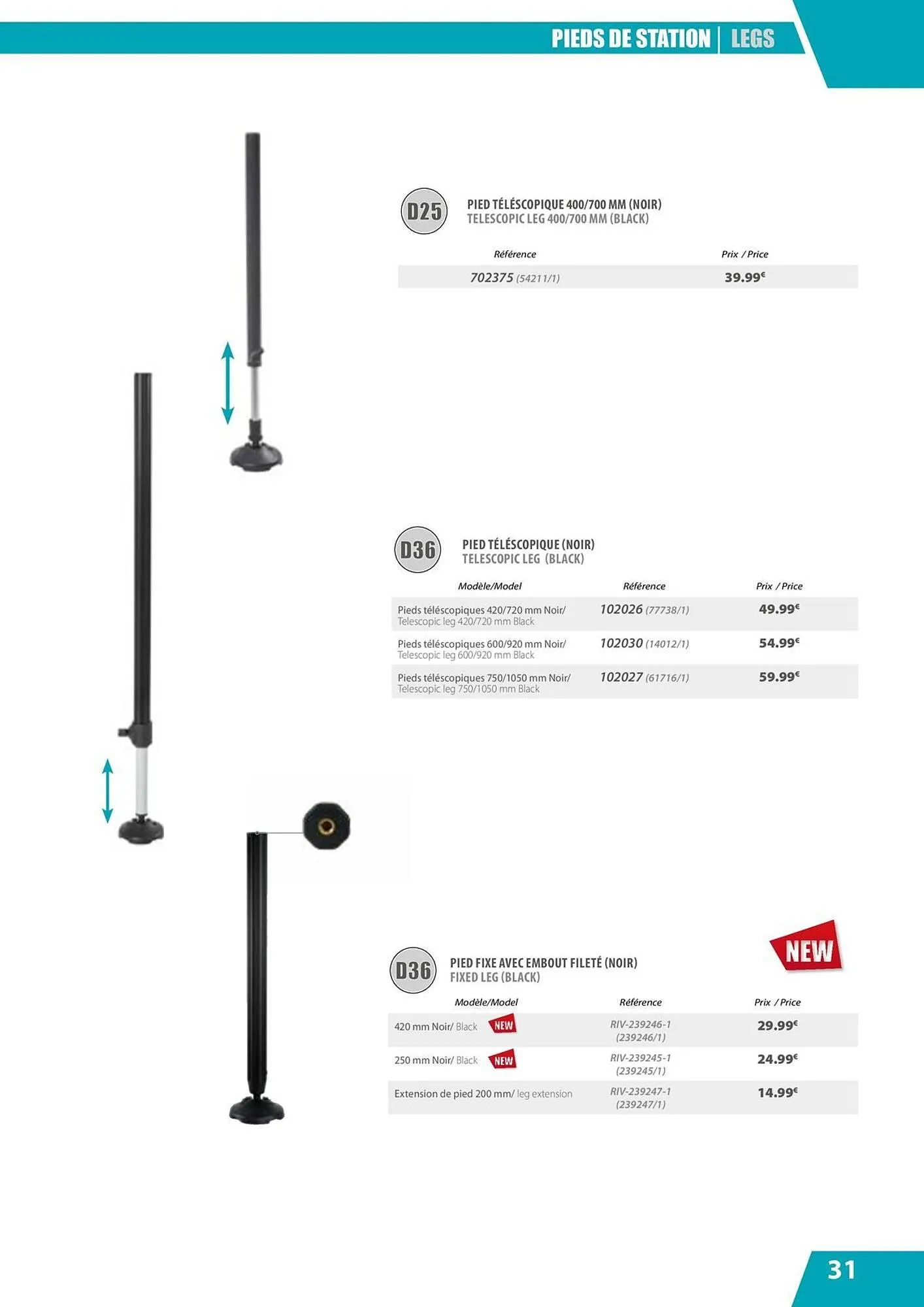 Catalogue Pacific Pêche du 30 septembre au 30 décembre 2025 - Catalogue page 31