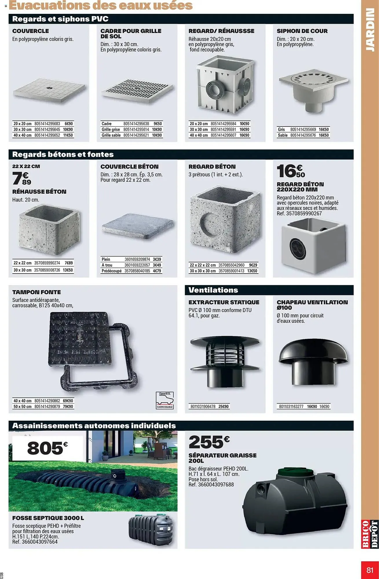 Catalogue Brico Dépôt du 25 mars au 12 juin 2026 - Catalogue page 81