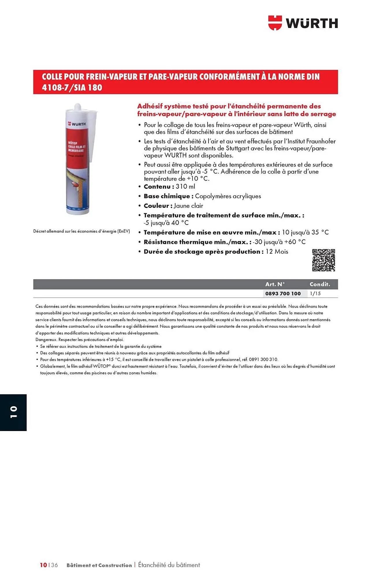 Catalogue Würth du 12 mai au 31 décembre 2025 - Catalogue page 1418