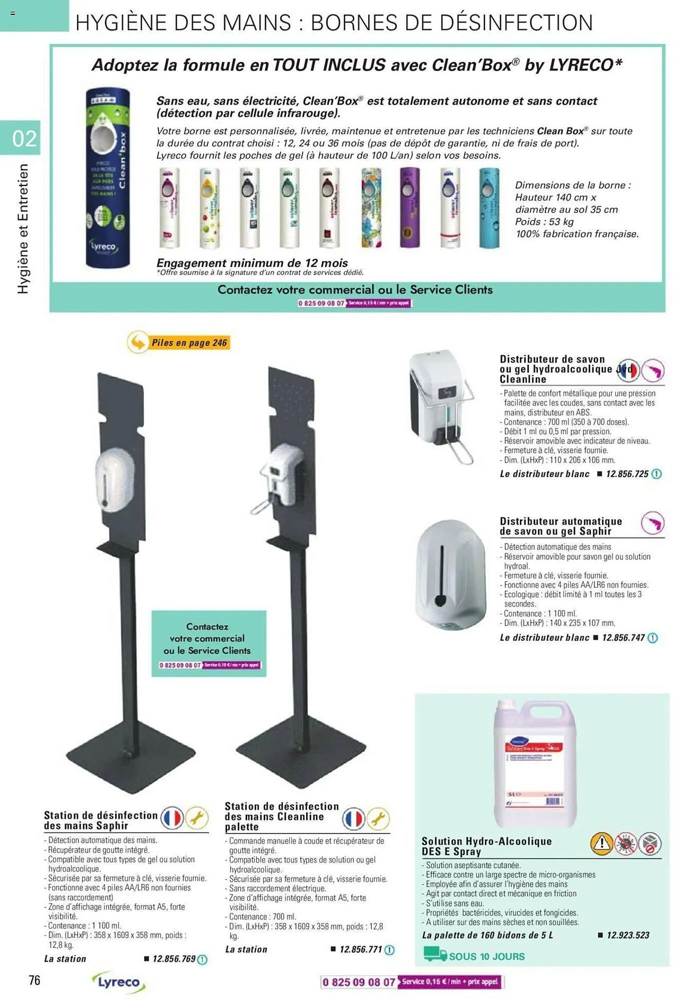 Catalogue Lyreco du 15 mai au 31 décembre 2023 - Catalogue page 76