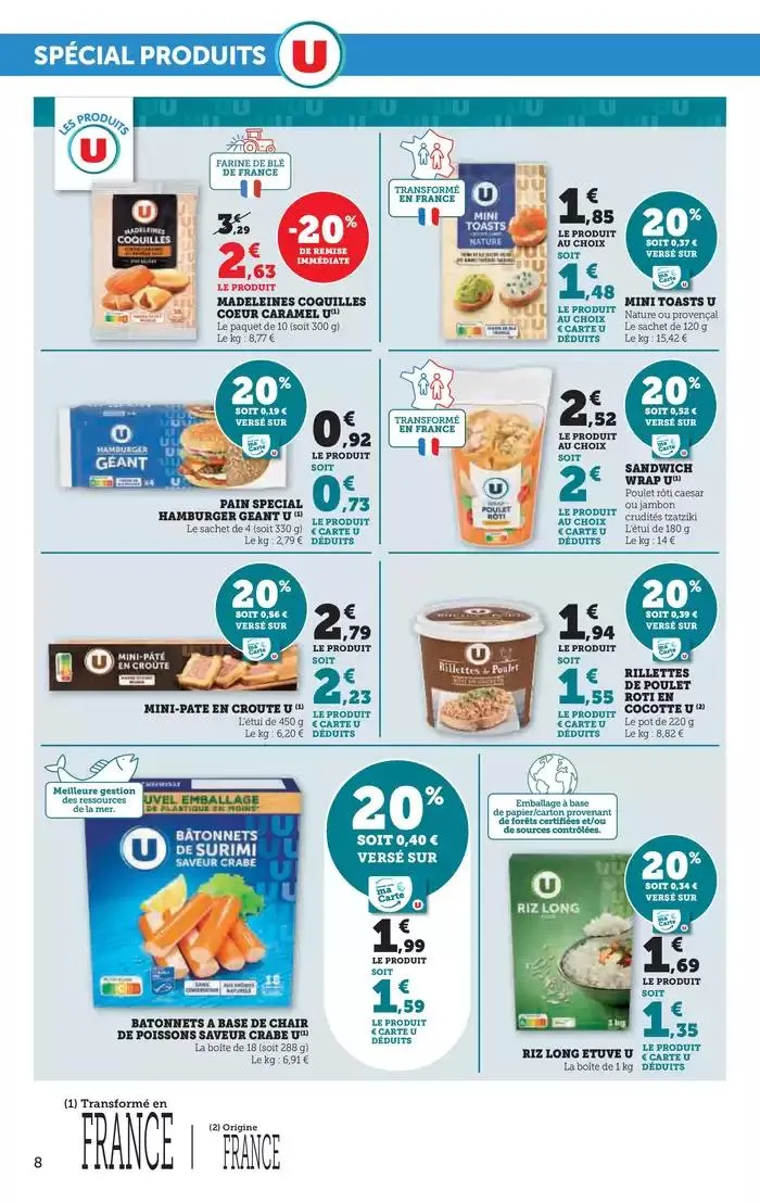 Catalogue SUPER U du 29 avril au 11 mai 2025 - Catalogue page 8